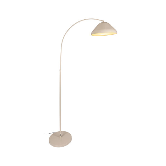 LUCIDE Lucide ANDRES - Vloerlamp - 1xE27 - Beige - Vibes