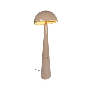 Lucide BARONE - Vloerlamp - Ø 52,6 cm - 1xE27 - Taupe - Vibes