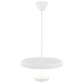 Weiße Pendelleuchte, 3x G9 max. 5W, Aluminium und Kunststoff, IP20, Klasse 2, 45 x 45 x 36,8 cm