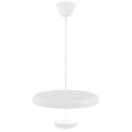 White pendant lamp, 3x G9 max 5W, aluminium and plastic, IP20, class 2, 45 x 45 x 36.8 cm