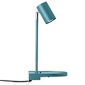 Adjustable wall light with GU10 socket (bulb excl.), mint green metal, IP20, class II, height 42.9 cm, projection 20 cm