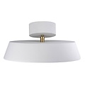 Plafonnier LED panneau 12W dimmable gris, Ø30 cm, 12,9 cm de saillie, 610 lumens, IP20, 230V