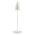 Retro style swivel table lamp, white/telegrey, metal with plastic details, GU10 fitting excl. bulb, IP20, height 66 cm