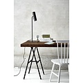 Nordlux slanke tafellamp zwart, verstelbaar en dimbaar, Ø6cm, hoogte 66cm, GU10-fitting