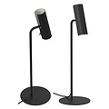Nordlux slanke tafellamp zwart, verstelbaar en dimbaar, Ø6cm, hoogte 66cm, GU10-fitting