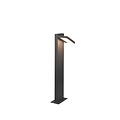 Horton luz de camino de jardín LED 8W, 3000K blanco cálido, 1000 lúmenes, orientable, IP54, aluminio fundido, antracita, altura 50 cm