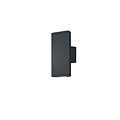 Colorado applique murale extérieure LED 2x3W 3000K anthracite, IP54, aluminium moulé, 9x20x6,5 cm