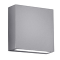 Thames outdoor wall light, cast aluminum in titanium, LED 2x3W (180 lumen, 3000K), IP54, not dimmable