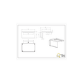 Trave applique murale extérieure LED, 700 lumen, 3000K blanc chaud, IP54, aluminium moulé, anthracite