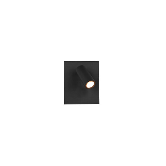 Tunga richtbare buitenwandlamp LED 4W 3000K antraciet, 420 lumen, IP54, gegoten aluminium, 13 x 16 cm