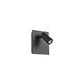 Tunga adjustable outdoor wall light LED 4W 3000K anthracite, 420 lumen, IP54, cast aluminium, 13 x 16 cm