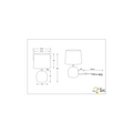 Trio Lighting Malu, sobremesa atemporal en cerámica verde con casquillo E14, máx. 40W, IP20