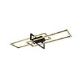 Salinas ceiling lamp LED 34W 3000K matte brass, 100 cm, 3900 lumen, IP20, dimmable via switch