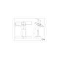 Trio Lighting Salinas, lámpara colgante orientable futurista en latón mate, LED 34W integrado, 3000K, 4200 lúmenes, regulable con interruptor