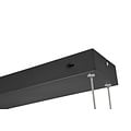 Lámpara colgante Edge LED 35W, temperatura de color ajustable 2300-4000K, 4100 lúmenes, regulable, metal negro mate, IP20