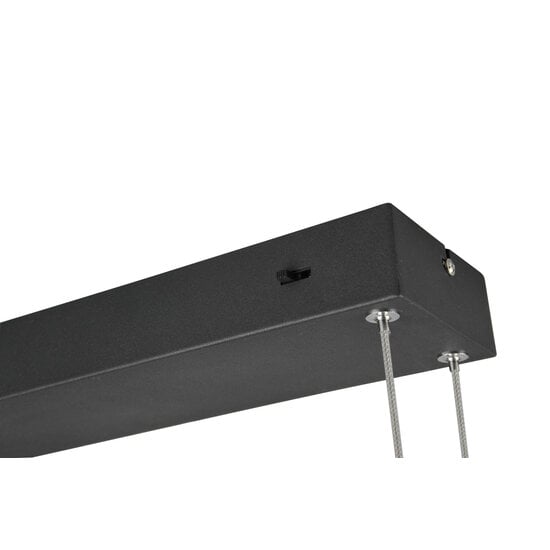 Lámpara colgante Edge LED 35W, temperatura de color ajustable 2300-4000K, 4100 lúmenes, regulable, metal negro mate, IP20