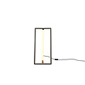 Edge lampadaire LED 9W CCT 2300-4000K dimmable, 950 lumens, noir mat métal, 44 cm