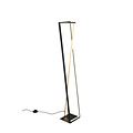 Edge Stehleuchte LED 1x26W, 2950 Lumen, einstellbare Farbtemperatur 2300-4000K, dimmbar, Metall, mattschwarz, 124 cm