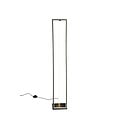 Edge floor lamp LED 1x26W, 2950 lumen, adjustable colour temperature 2300-4000K, dimmable, metal, matt black, 124 cm