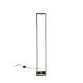 Edge Stehleuchte LED 1x26W, 2950 Lumen, einstellbare Farbtemperatur 2300-4000K, dimmbar, Metall, mattschwarz, 124 cm