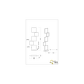 Lámpara de pie LED Sorrento, forma de bloque, 125 cm de alto, 34W LED integrado 3400 lúmenes 3000K, regulable con interruptor, metal negro mate