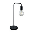 Diallo table lamp, matt black metal, 51 cm high, 15 cm wide, E27 fitting (bulb not included), IP20.
