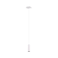 Suspension Marley avec 1x douille GU10 (ampoule non incluse), boîtier en métal blanc, 150 cm, IP20, 230V