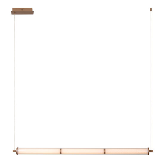 LUCIDE Lucide VALENTINE - Hanglamp - LED Dimb. - CCT - 1x36W 2200K/3000K - Champagne kleur - Vibes
