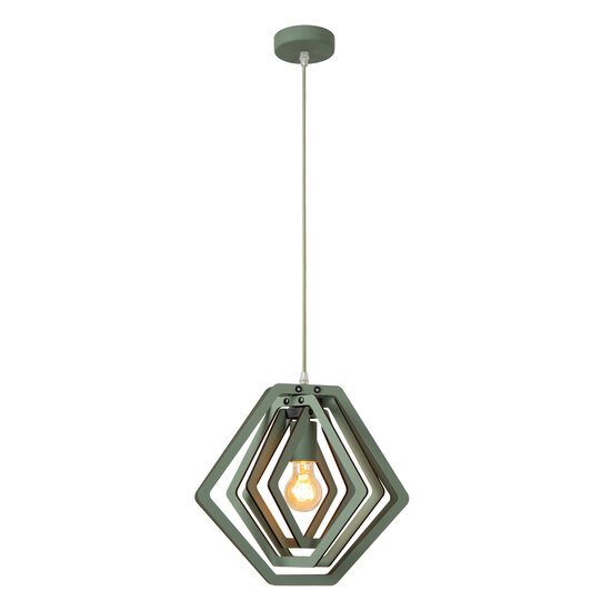 LUCIDE Lucide MAURO - Hanglamp Kinderkamer - 1xE27 - Groen