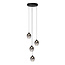 LUCIDE Lucide TAMINO - Hanglamp - Ø 36 cm - LED Dimb. - 4x5,2W 3000K - Zwart