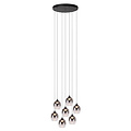 LUCIDE Lucide TAMINO – Hängelampe – Ø 52 cm – LED-Dimmung. - 7x7W 3000K - Schwarz