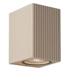 Lucide ANGELINA - Wandspot / Wandlamp Binnen/Buiten - 1xGU10 (MR16) - IP65 - Taupe - Essential