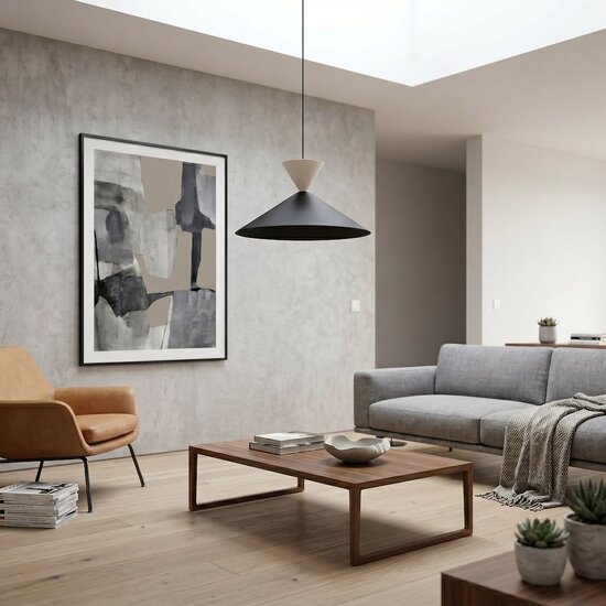 Emibig Emibig RALF 1M BL MOKKA - Scandinavian pendant lamp for any space