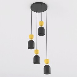 Emibig GAUDI 4PREM BLACK ORANGE