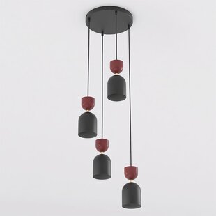 Emibig GAUDI 4PREM BLACK BURGUNDY