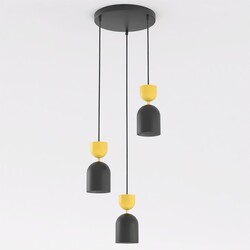 Emibig GAUDI 3PREM BLACK ORANGE