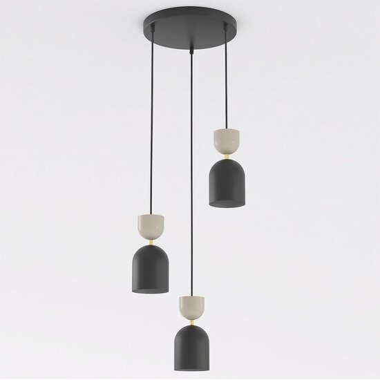 Emibig Emibig GAUDI 3PREM BLACK MOKKA