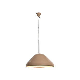 Lucide ANDRES - Hanglamp - Ø 56 cm - 1xE27 - Taupe - Vibes