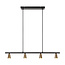 LUCIDE Lucide TIANA - Hanglamp - 4xGU10 (MR16) - Champagne kleur - Essential