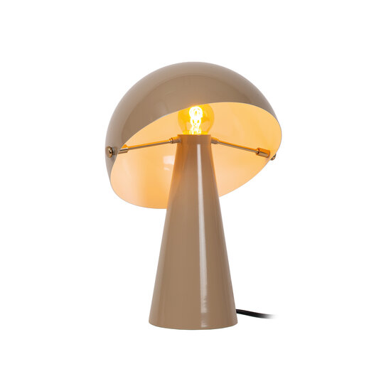 LUCIDE BARONE - Lampe de Table - Parfaite pour des Espaces Intérieurs Chaleureux