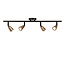 LUCIDE Lucide TIANA - Plafondspot - 4xGU10 (MR16) - Champagne kleur - Essential