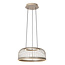 LUCIDE Lucide RIXANNE - Hanglamp - Ø 40 cm - LED 3 StepDim - CCT - 1x22W 2200K/4000K - Taupe - Vibes