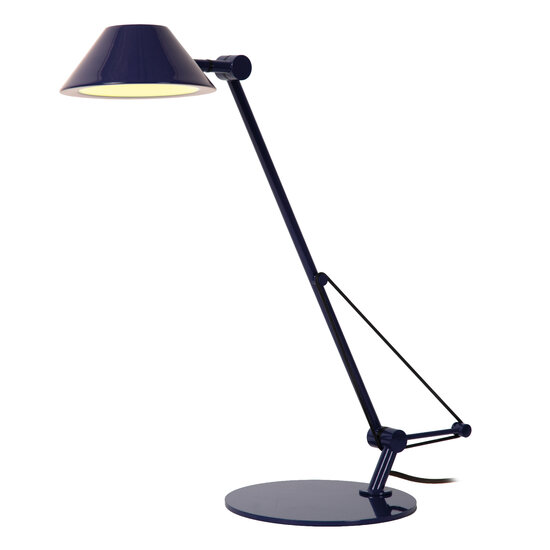 LUCIDE Lucide TERRY - Bureaulamp - LED - 1x8W 3000K - Blauw - Vibes