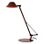 LUCIDE Lucide TERRY - Bureaulamp - LED - 1x8W 3000K - Bordeaux - Vibes