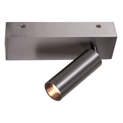 Lucide BIX - Plafondspot - LED Dimb. - CCT - 1x8W 2700K/4000K - Mat zwart chroom - Premium