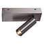 LUCIDE Lucide BIX - Plafondspot - LED Dimb. - CCT - 1x8W 2700K/4000K - Mat zwart chroom - Premium