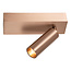 LUCIDE Lucide BIX - Plafondspot - LED Dimb. - CCT - 1x8W 2700K/4000K - Champagne kleur - Premium