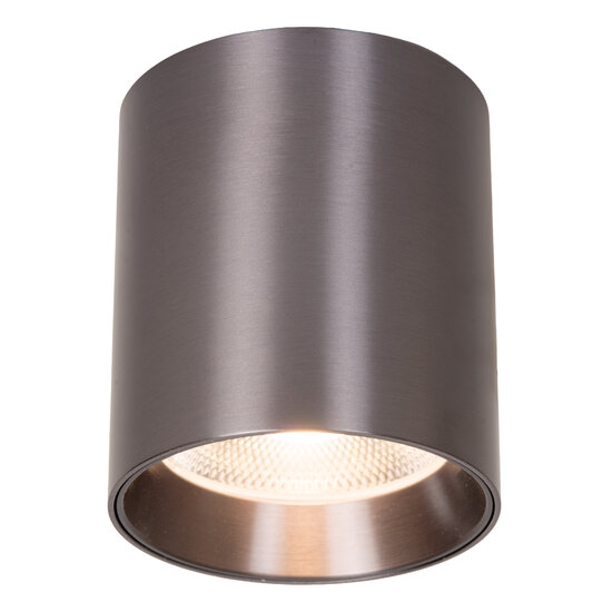 LUCIDE Lucide STRAXX - Plafondspot - Ø 8 cm - LED Dimb. - CCT - 1x15W 2700K/4000K - Mat zwart chroom - Premium