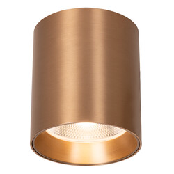 Lucide STRAXX - Plafondspot - Ø 8 cm - LED Dimb. - CCT - 1x15W 2700K/4000K - Champagne kleur - Premium