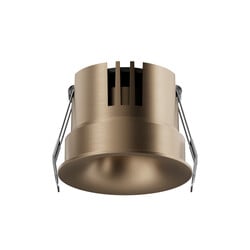 Lucide SNAXX - Inbouwspot - Ø 8 cm - LED Dimb. - CCT - 1x12W 2700K/4000K - Champagne kleur - Premium